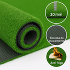 Grama Sintética Artificial 20mm Com Proteção Uv E Anti-fungo