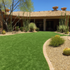 Grama Sintética Artificial 40mm Com Proteção Uv E Anti-fungo