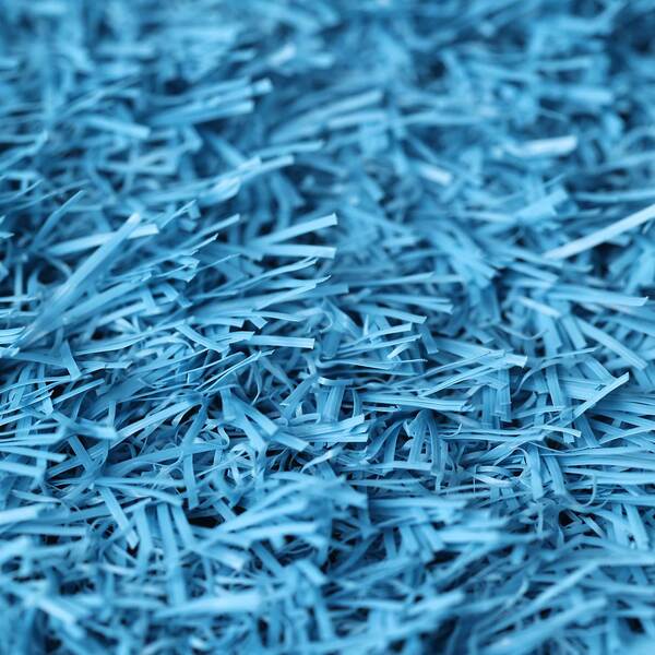 Grama Sintética Azul 20mm Com Proteção Uv E Anti-fungo 2,00 X