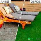 Grama Sintetica Euro Garden 22mm - 2x0.50m - 1m2 - Decortech