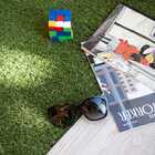 Grama Sintética Europeia Bicolor Idêntica Natural 20mm 10m²