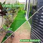 Grama Sintética Noronha 30mm Paisagista Premium 25m² 1m De La