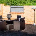 Grama Sintetica Softgrass Colors Preta 12mm - 2x1.5m - 3m2 -