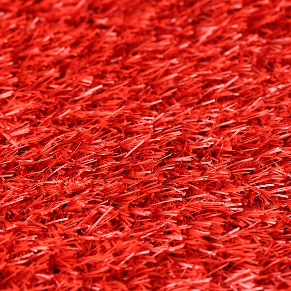Grama Sintética Vermelha 20mm Com Proteção Uv E Anti-fungo 2,