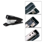 Grampeador De Aço Profissional Reforçado Metálico Papelaria F