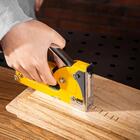 Grampeador Manual Tapeceiro Madeira Pressão Grampos 4 - 8mm +