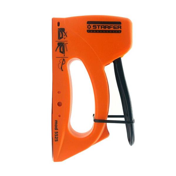 Grampeador Tapeceiro Alta Pressão Profissional Corpo Em Abs