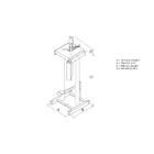 Grampeadora Moldura Mecânica Gbr1 - Bramold