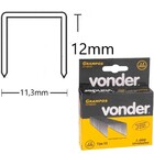 Grampo 12 Mm Para Gpe168 Caixa Com 1000 Peças Vonder