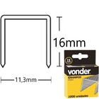 Grampo 16 Mm Para Gpe168 Caixa Com 1000 Peças Vonder
