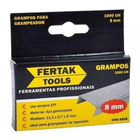 Grampo 8mm Para Grampeador Tapeceiro Prof. C/ 5.000 Grampos