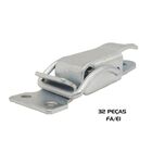 Grampo Fecho Rápido Trava Pressão Fa/e1 Zincado 32 Unidade