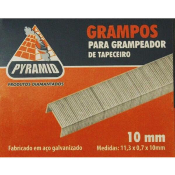 Grampo Para Grampeador De Tapeceiro 10 Mm - 1000 Unidades