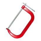 Grampo Para Marceneiro Vermelho Tipo C 8 Pol- 200mm