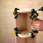 Grampo Sargento Clip Angular Jogo Com 4pc Vonder