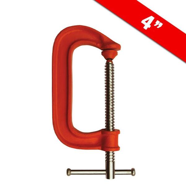 Grampo Sargento Com Ferro Fundido 4 Polegadas