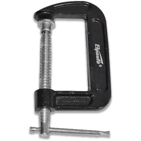 Grampo Tipo C 75x75x130mm Sparta