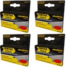 Grampos 12mm Tipo Reto Para Grampeador De Pressão Com 4000 Un