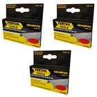 Grampos 6mm Tipo Reto Para Grampeador De Pressão Com 3000 Un