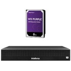 Gravador De Vídeo Ip Nvr 8 Canais 6 Mp Nvd 1308 + Hd 6 Teras