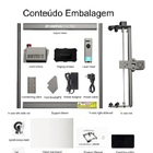 Gravadora Laser Atomstack S10 Pro50 Madeira Metal + Extensor