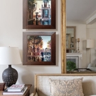 Gravura Casal Coleção Hotel Boulevard 41 X 50 Cm