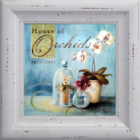 Gravura Coleção Fleurs Provence Iv 40 X 40 Cm