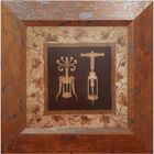 Gravura Coleção Vinhos Valley 30 X 30 Cm