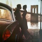 Gravura Da Coleção Casal Urban Moments 41 X 50 Cm