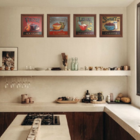 Gravura Da Coleção Cozinha  Fresh 30 X 30 Cm