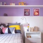 Gravura Infantil Princesa Lilás 30 X 24 Cm