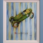 Gravura Infantil Roadster 30 X 24 Cm