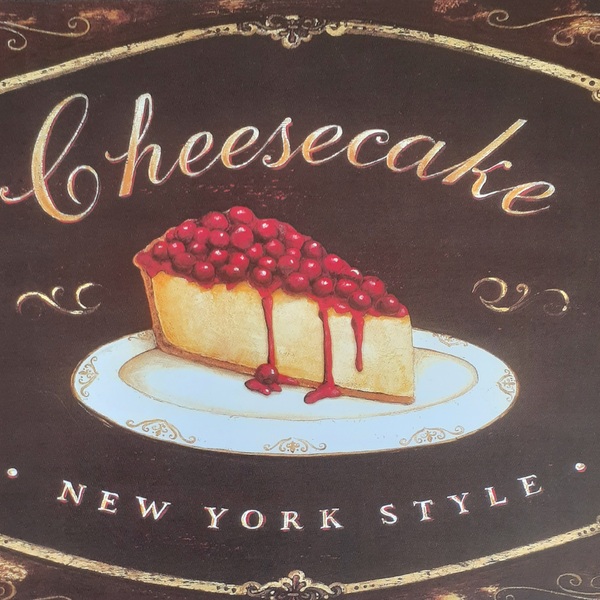 Gravuras Coleção Cozinha Cheesecake 21 X 16 Cm