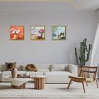 Gravuras Coleção Fleurs Provence 40 X 40 Cm