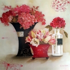 Gravuras Coleção Floridas 30 X 30 Cm