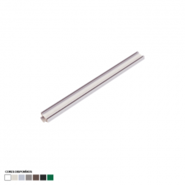 Grelha 08×100 Invisível Rebaixada Com Caixa Coletora Cor Bege