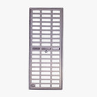 Grelha 20x50cm em aluminio