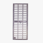 Grelha 20x50cm em aluminio