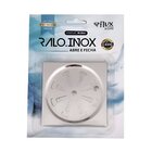 Grelha Abre E Fecha 100mm Inox