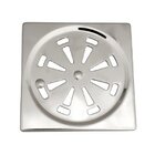 Grelha Abre E Fecha 100mm Inox