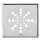 Grelha Abre e Fecha 150 Aço Inox Prata 16,4x1,5cm Over Time