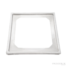 Grelha Abre Fecha e Porta Grelha Quadrada 15x15 em Inox Banhe