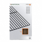 Grelha Aço 47x28,5cm Naterial