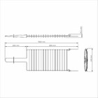 Grelha Aço Inox 25x177cm Churrasco Tramontina