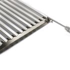 Grelha Aço Inox Churrasco Com Coletor De Gordura 50x48