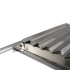 Grelha Aço Inox Churrasco Com Coletor De Gordura 50x48