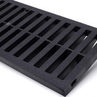 Grelha Alcalay 20x50 Sem Suporte Preta Resistente Leve Grelha