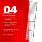 Grelha Aluminio 20x100