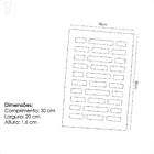 Grelha Aluminio 20x30