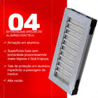 Grelha Aluminio C/tela Jjm 15x30